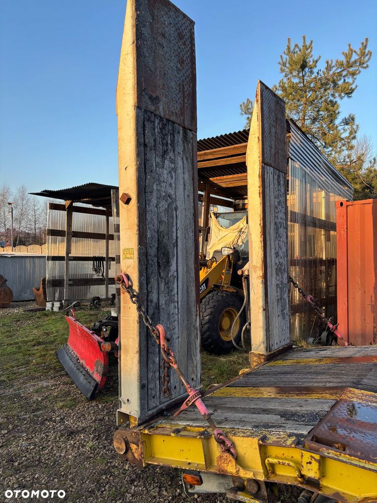 Fliegl DTS 300 DMC 30ton 2007r elektr najazdy 3 osie haki, balkon - 6