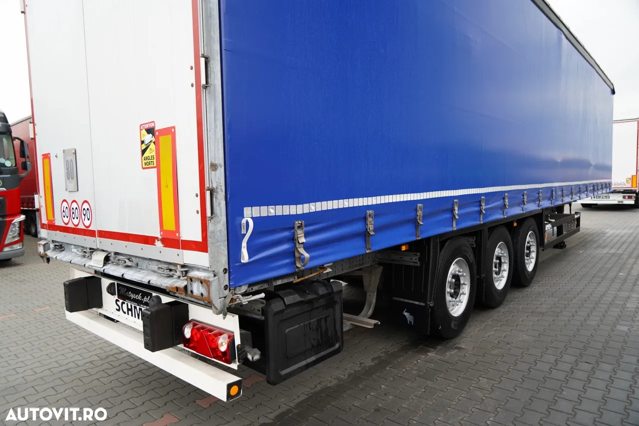 Schmitz Cargobull CORTINĂ / STANDARD / 2 AXE RIDICATIVE / - 13