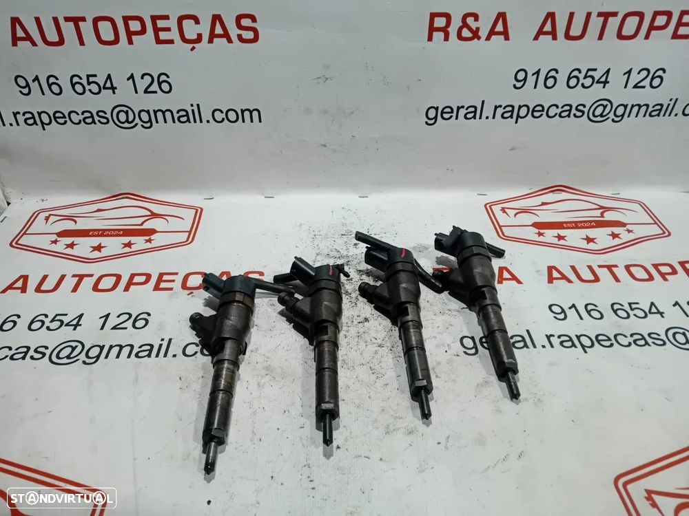 Conjunto de Injetores Motor 2.0 HDI Bosch 0445110076 Citroen 9641742880 Original - 2