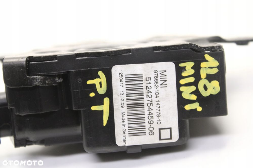 mini r55 07r- zamek klapy bagażnika prawy tył tylny 51242754459 - 1
