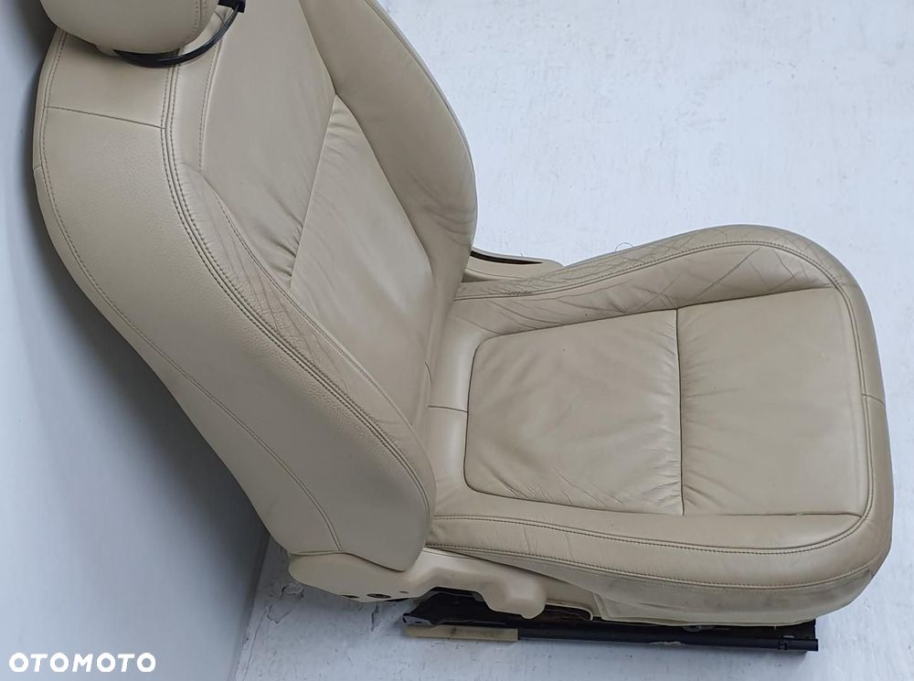 FOTEL LEWY PRZÓD KIEROWCY SKÓRA GRZANY ELEKTRYCZNY JAGUAR XF X250 EUROPA - 6