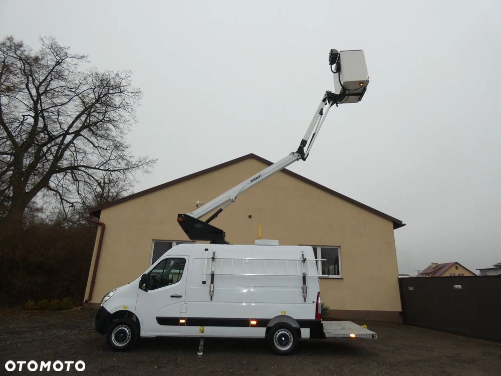 Renault Master, podnośnik koszowy, VERSALIFT VTL - 145F, 14,5 m, nawigacja