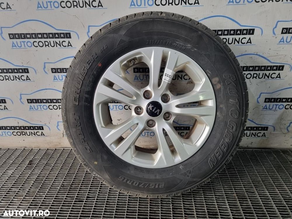 Jante aliaj Kia Sportage IV 2016 - 2018 (1355) R16 Cu anvelope 6*5j et 42*5 5*114*3 - 5