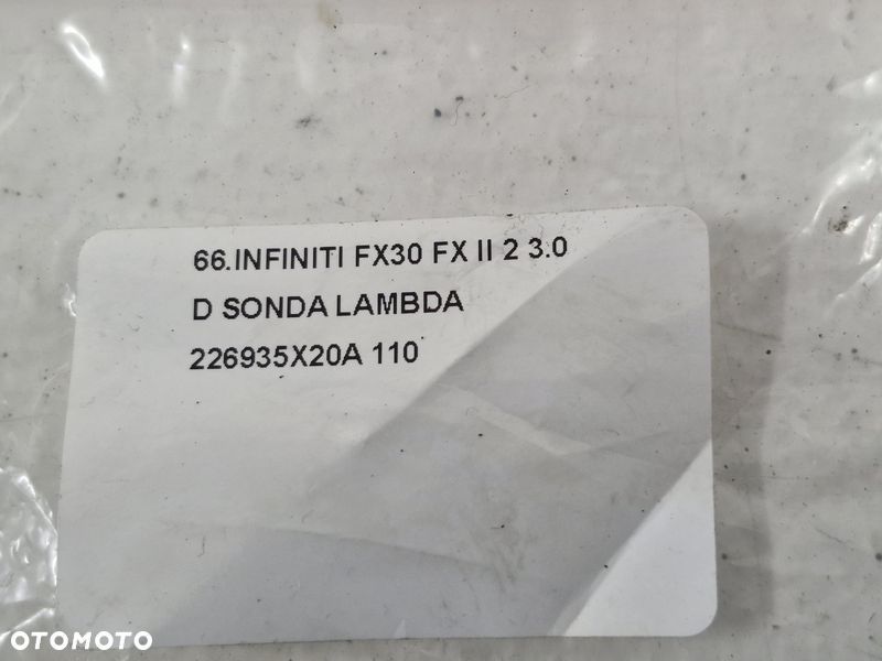 INFINITI FX30 FX II 2 3.0 D SONDA LAMBDA 226935X20A - 7