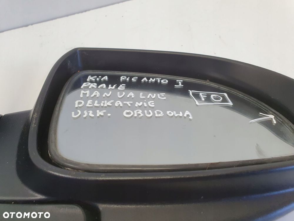 PRAWE LUSTERKO Kia Picato I 03-11r _ PASAŻERA manualne - 5