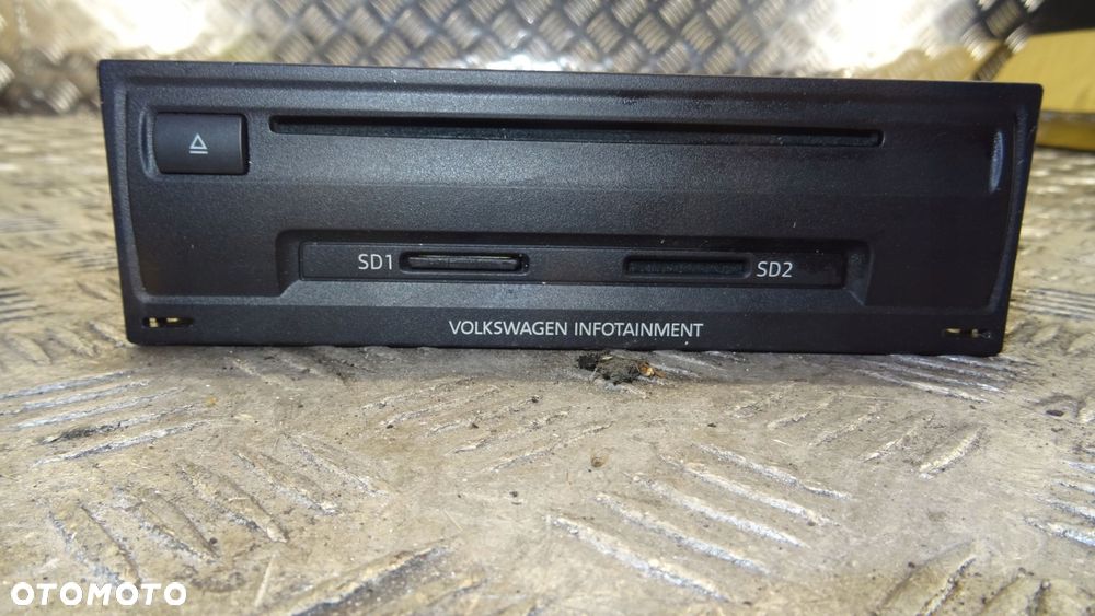 golf vii czytnik nawigacji kart sd volkswagen infotainment 5g0035874 - 1