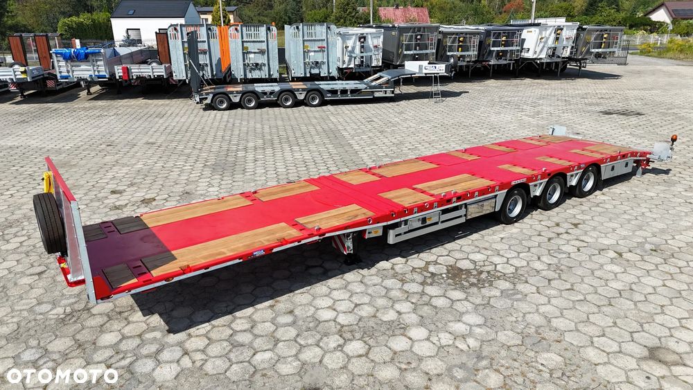 Inny TELEMEGA - naczepa platforma rozciągana - koła 17,5 12T! - kontenery - maszyny ADR EX III - 7