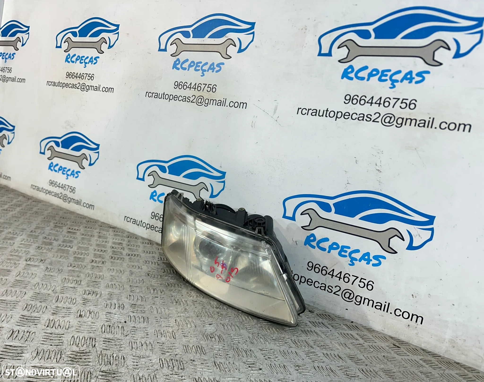 .Conjunto Oticas Farois Frontal Frente Esquerda Direita Saab 93 9-3 YS3F 2002 - 2012 - 10