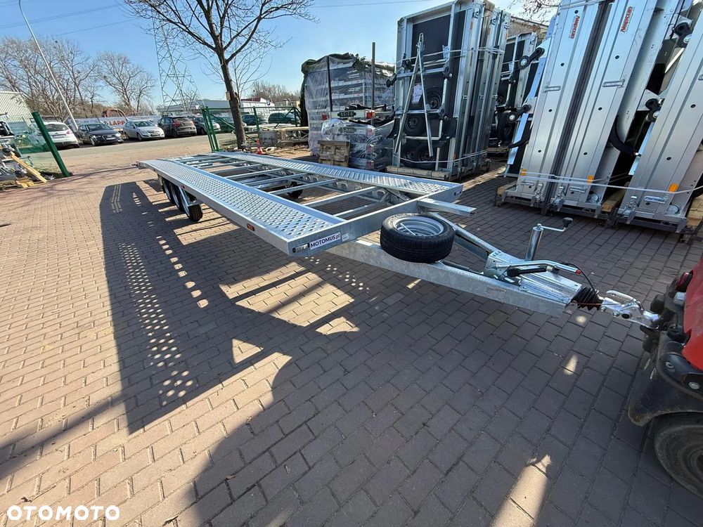 Gala BBG Laweta Gala raz łamana 8,5x2,05m 3 osie DMC 3500kg koła 195r13c super lekka 850 kg dostawa MOTOMUS - 16