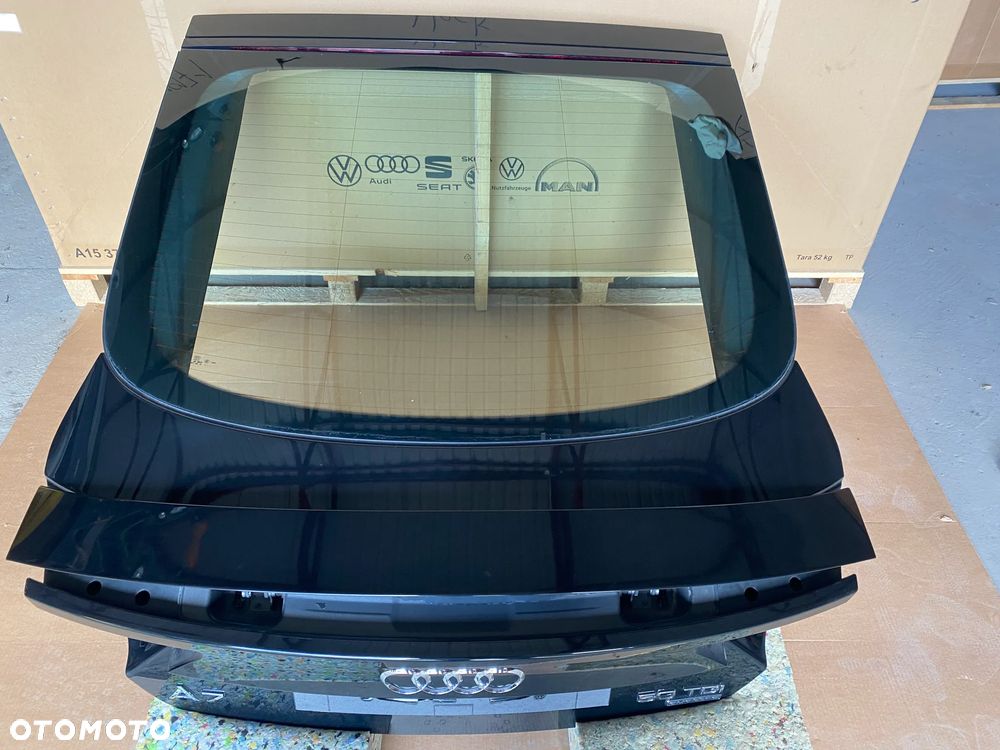 Kompletna Klapa bagażnika lotka Audi A7 4G Cy lift Sportback kolor LY9T 38k - 8
