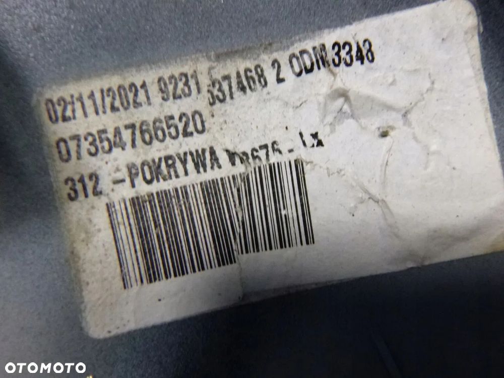 FIAT 500 OSŁONA OBUDOWA NAKŁADKA LUSTERKA LEWA ORYGINAŁ - 19