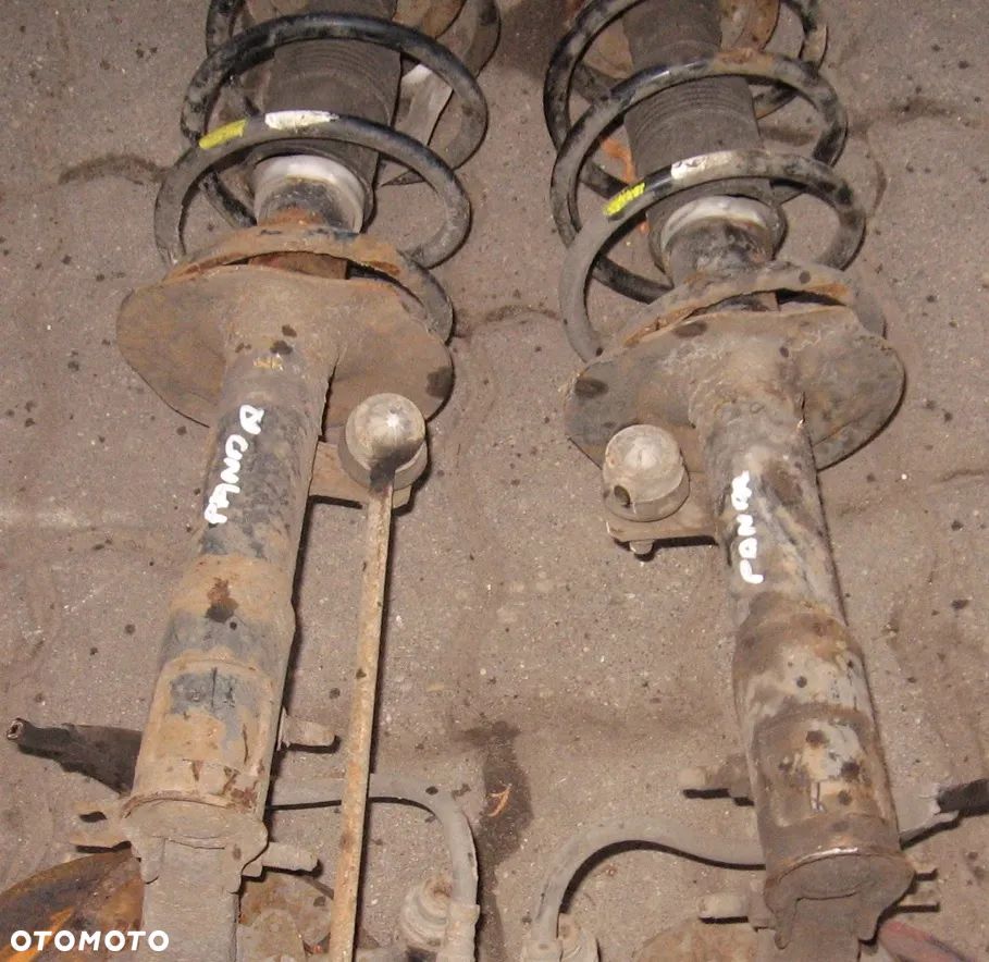 amortyzator sprężyna przód 2 sztuki FIAT PANDA II benzyna - 2