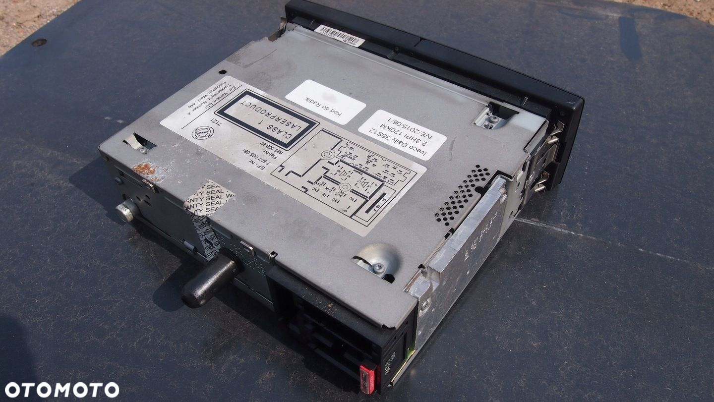 Radio CD Iveco Ducato 06-11 Blaupunkt Kod Oryg. - 4