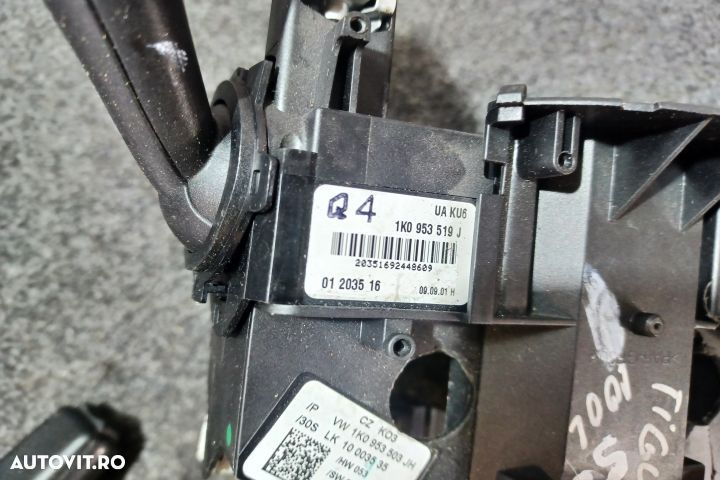 ANSAMBLU MANETE SEMNALIZARE + STERGATOARE 1K0953513E  1K0953519J 1K09 - 5