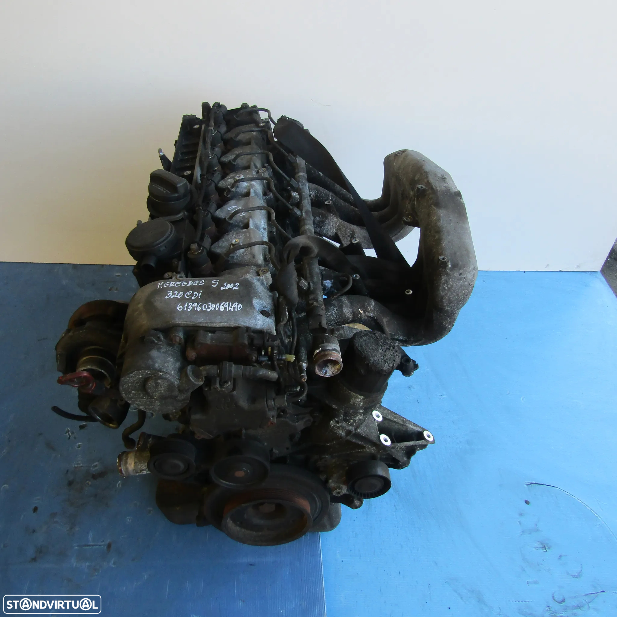 Motor Mercedes Benz 3.2 Diesel com referência 613960-30069490 - 4