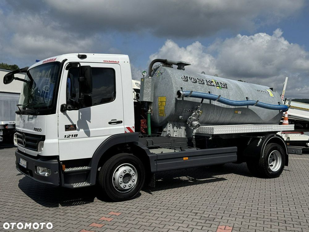 Mercedes-Benz Atego 1218 Asenizacyjny Szambiarka Beczka Szambowóz Poj.6m 2019r - 2