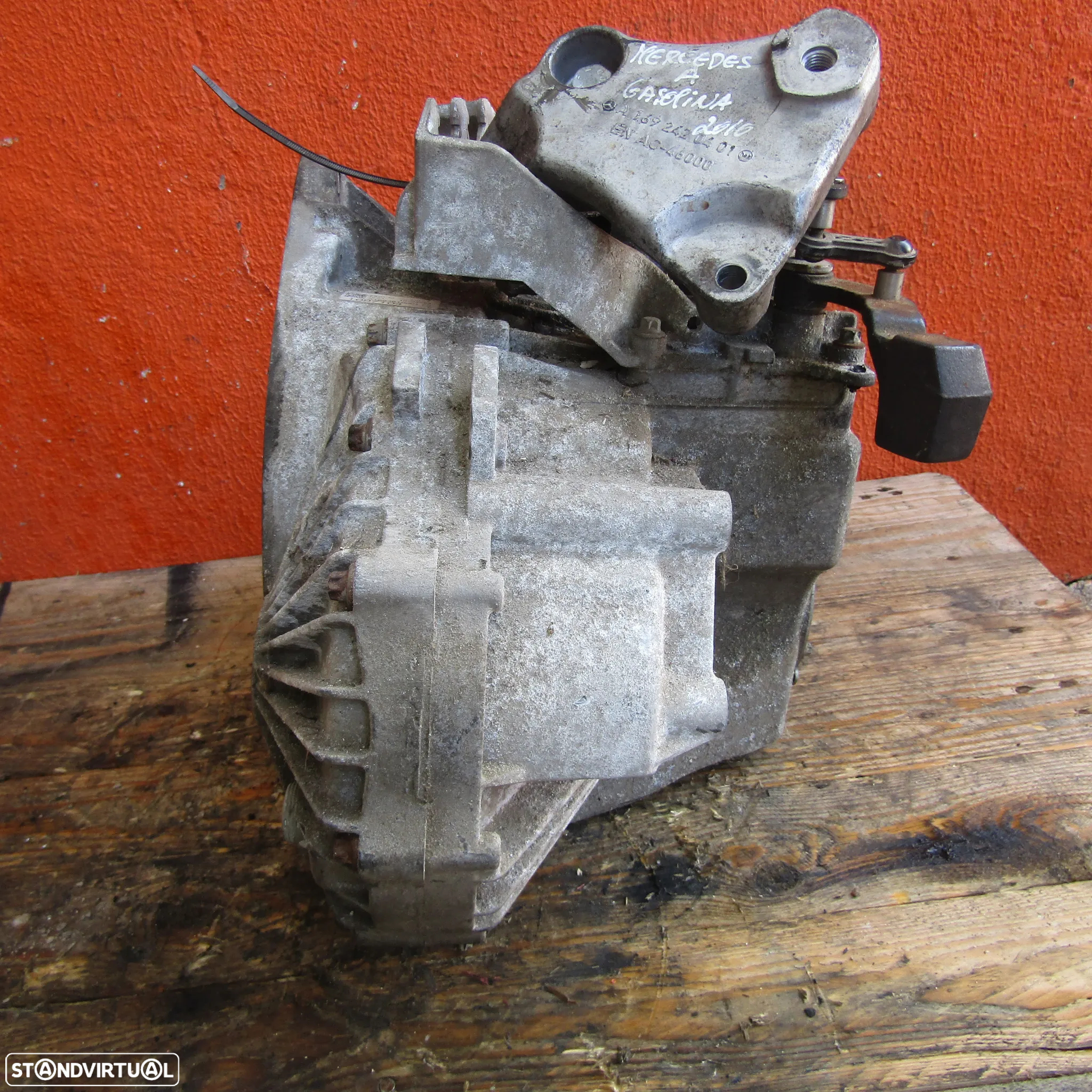 Caixa Velocidades Mercedes Benz Classe A 2010 1.5 Gasolina A1693603800 - 3