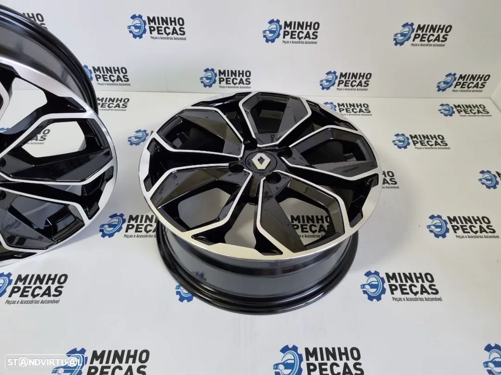 Jantes Renault Clio em 14 Preto Polido - 7