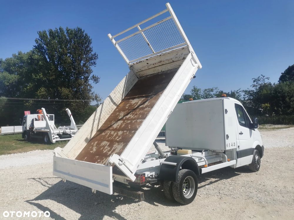 Mercedes-Benz Sprinter 514 kiper Wywrotka blizniak 2.2CDI - 140KM skrzynka sprowadzony - 3