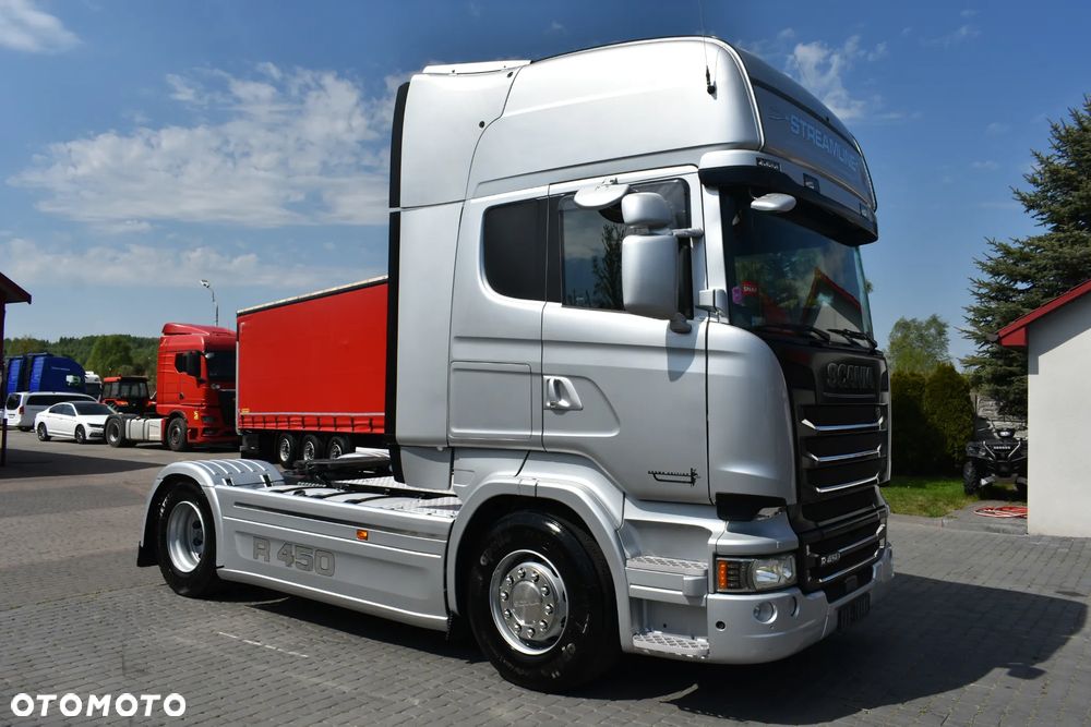Scania R450 // CROWN EDITION // NAVI // FULL LED TYŁ I PRZÓD // SKÓRY // METALIK // DUŻA NAVI // KLIMA POSTOJOWA // - 11