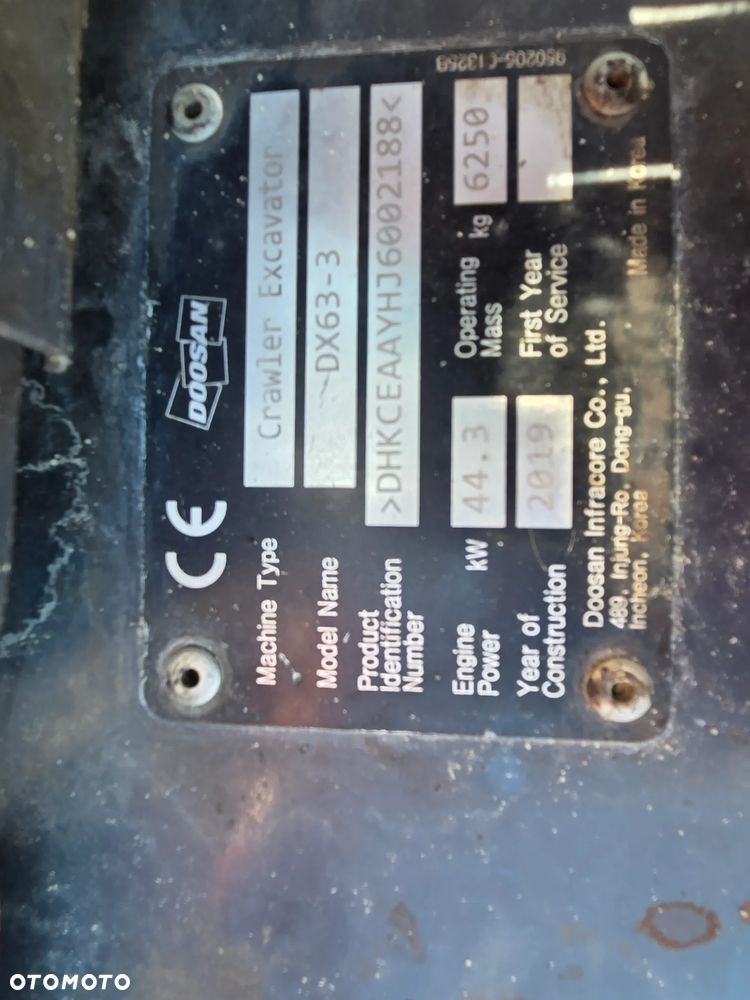 Doosan DX 63 - 7