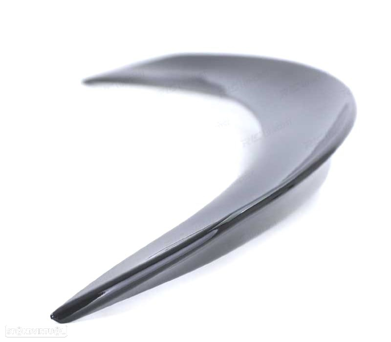 LIP SPOILER TRASEIRO MERCEDES CLASE C COUPE C205 14-17 AMG PRETO BRILHANTE - 3