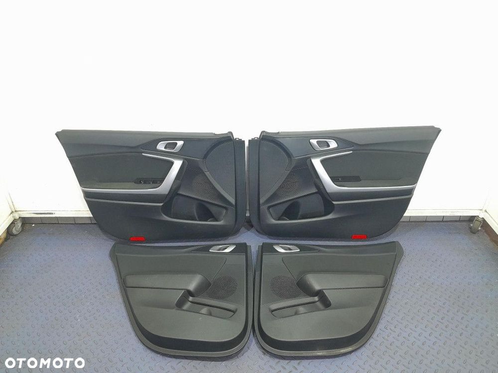 KIA CEED III LIFT HB 5D FOTELE KANAPA OPARCIE TAPICERKI BOCZKI EU KOMPLET - 10