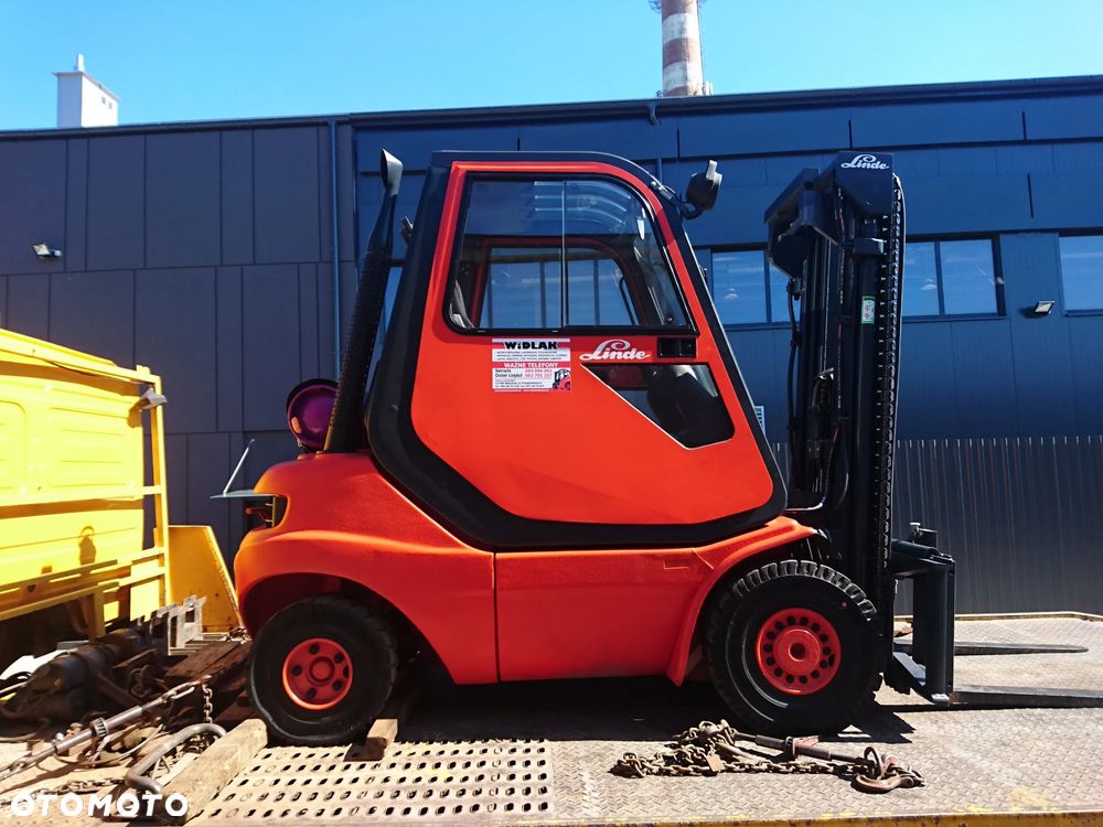 Linde [1996] WÓZEK WIDŁOWY LINDE H25T gaz 2,5t - 4