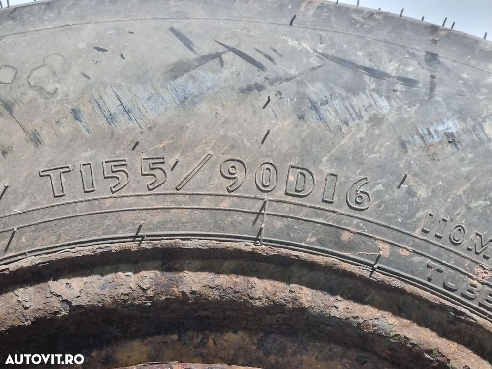 Roata rezerva Mitsubishi Outlander 2009 - 2012 SUV (1429) T115/90R16 - 2