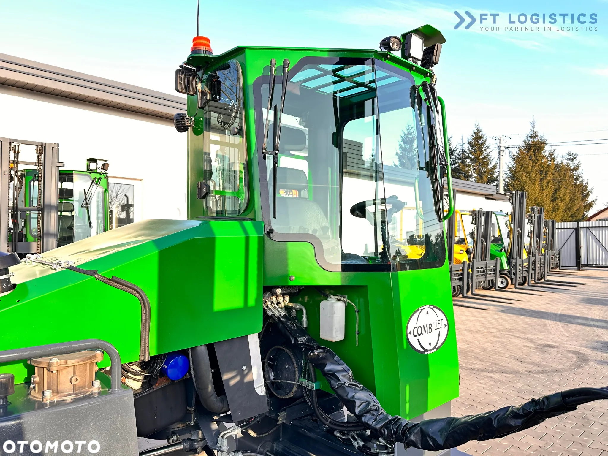 Combilift C4000 / LPG / DUPLEX / WYSOKOŚĆ PODNOSZENIA 550CM / WOLNY SKOK / JAK NOWY - 23