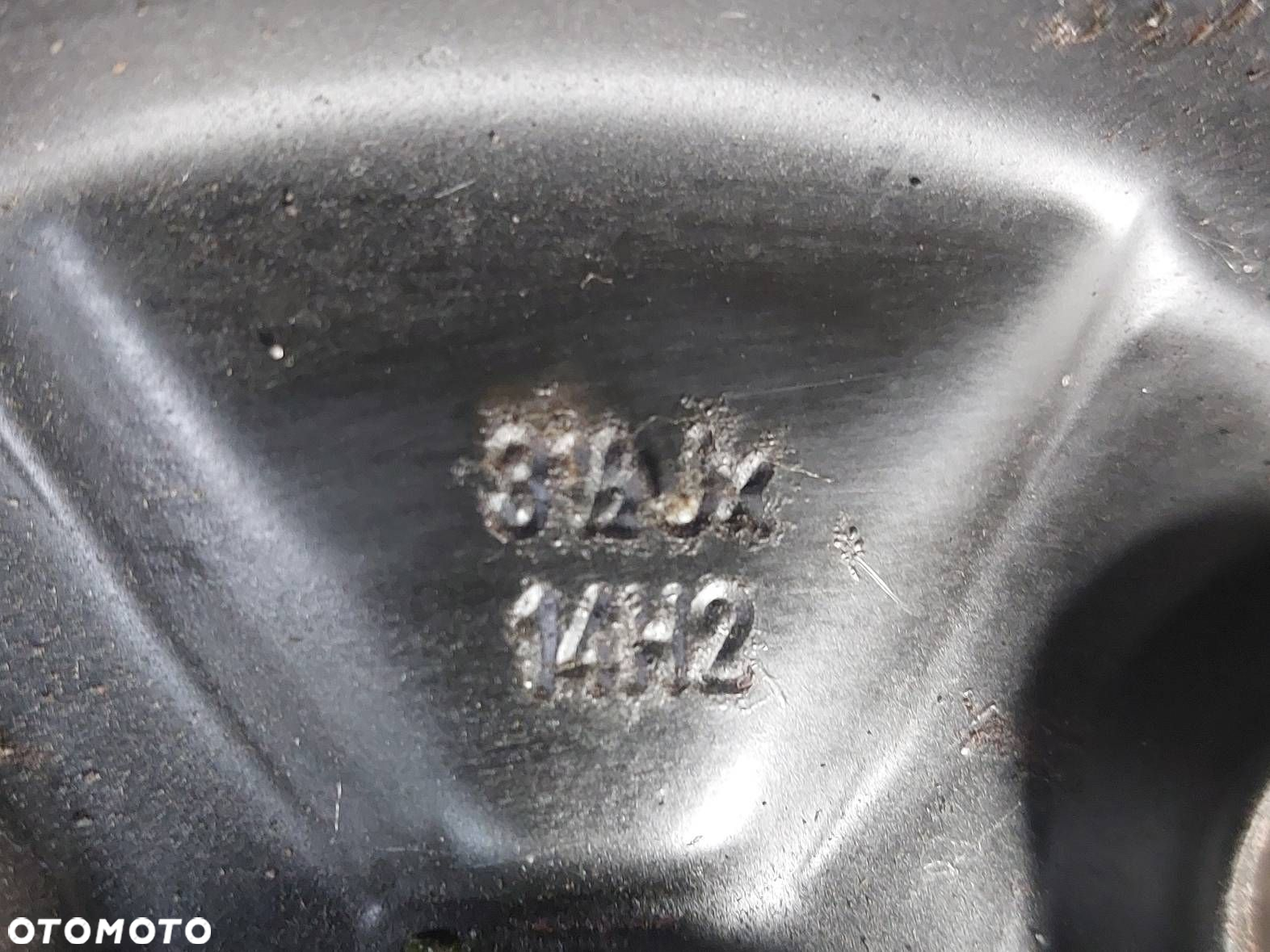 DOJAZDÓWKA 4x100 3,5Jx14 FI57,1 105/70R14 VW AUDI SKODA 357601025D - 2