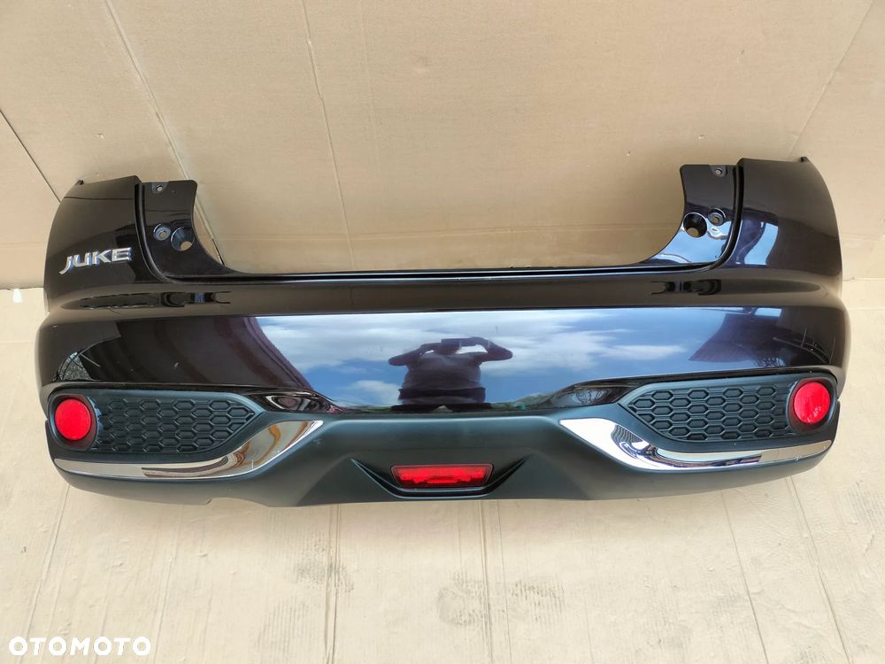 NISSAN JUKE I LIFT F15 2014-2020 ZDERZAK TYŁ GAB Z CHROM 85022-BV80H - 2