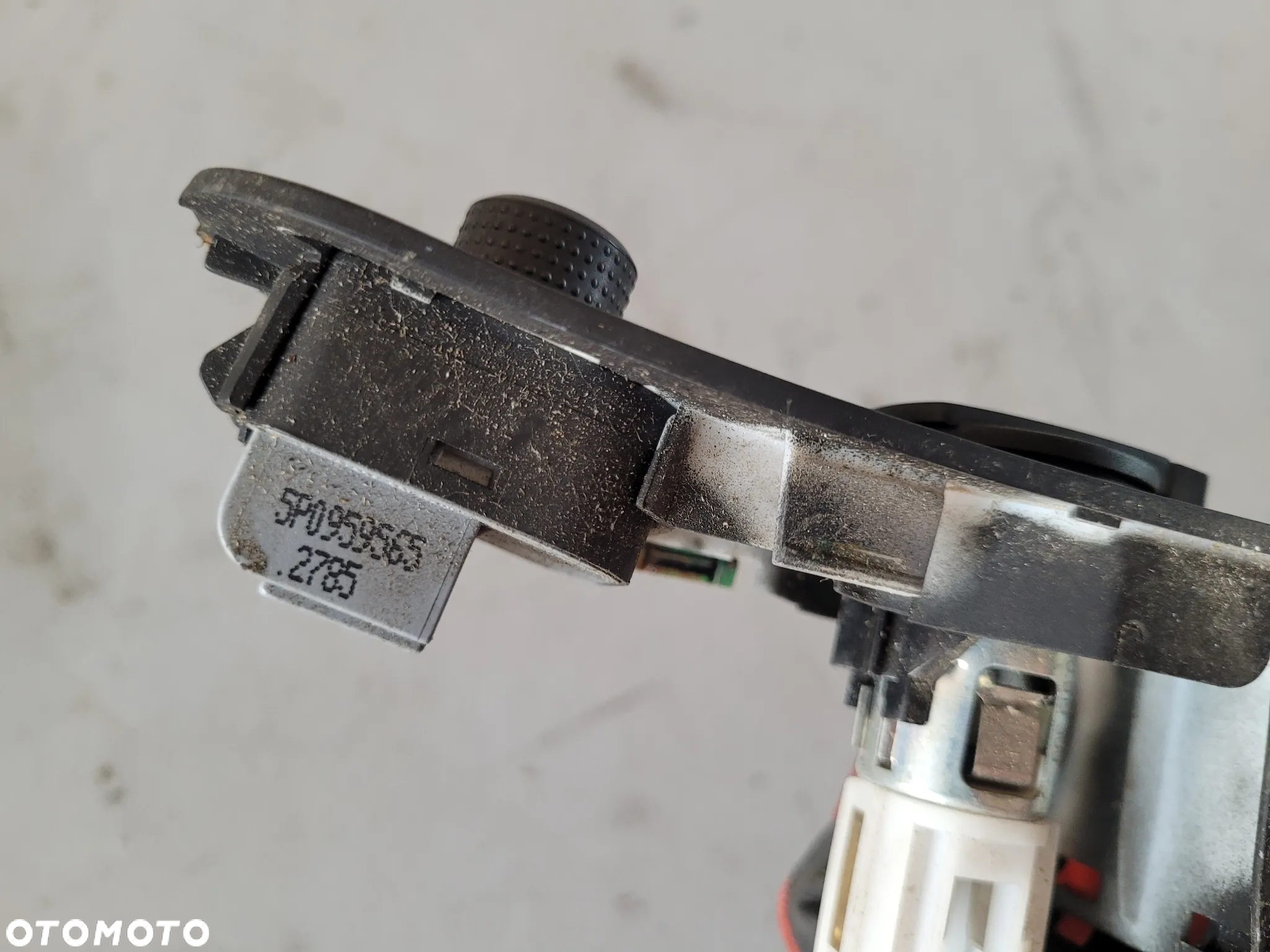 Panel przełącznik lusterek ESP gniazdo Seat Toledo III Altea 2006r Europa 5p0959565 - 4