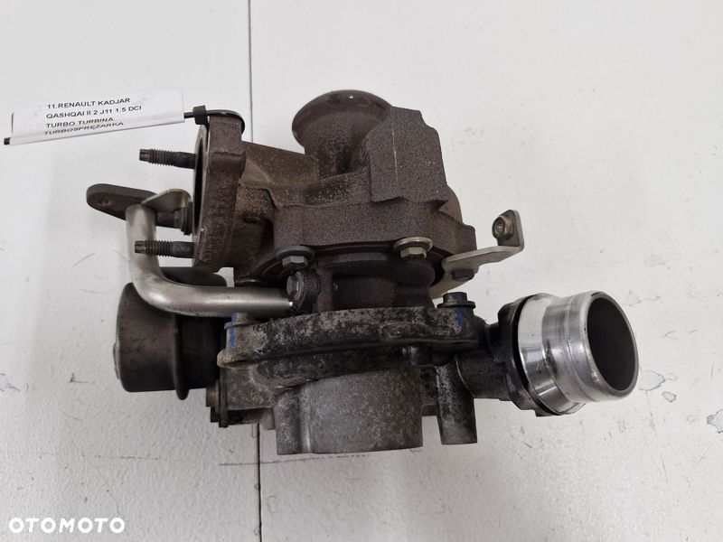 RENAULT KADJAR QASHQAI II 2 J11 1.5 DCI TURBO TURBINA TURBOSPRĘŻARKA 821369359 - 3