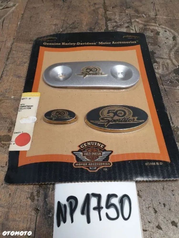 Emblemat logo Harley Davidson Sportster Anniversary 50th 92277-07 - 1
