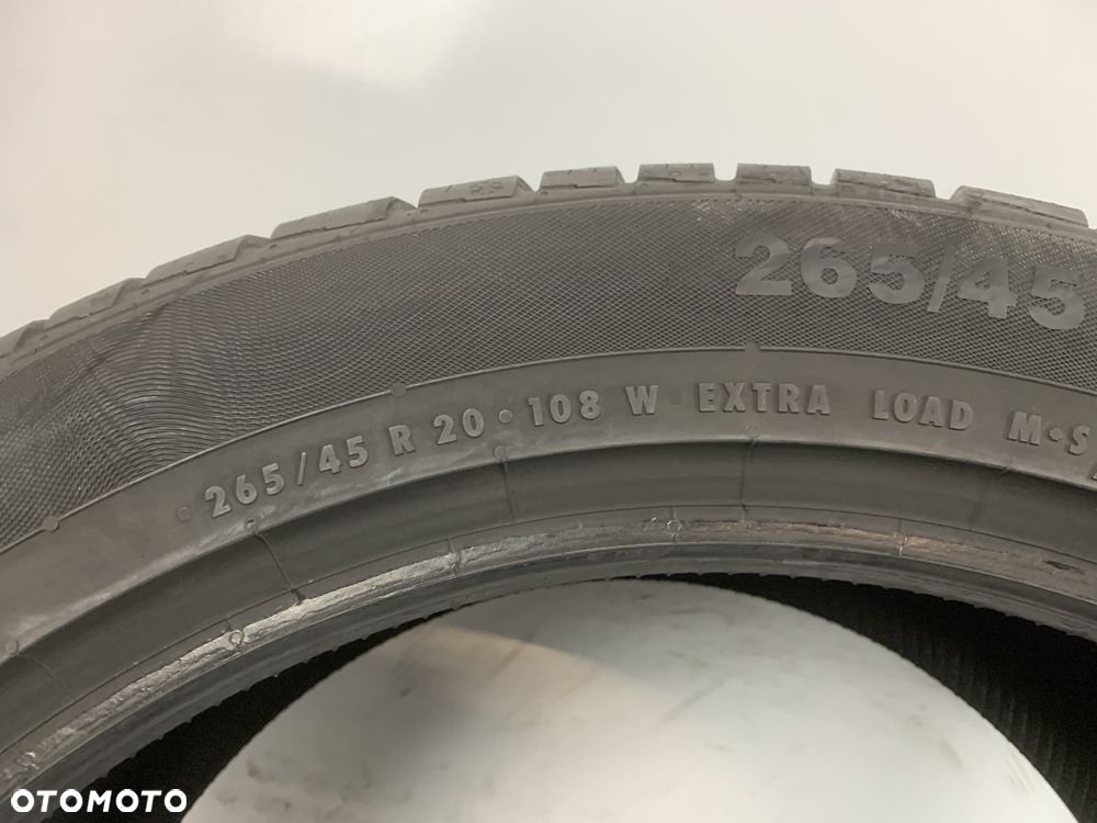 2x 265/45/20 i 2x 295/40/20 Continental WinterContactTS830P/ GWARANCJA - 7