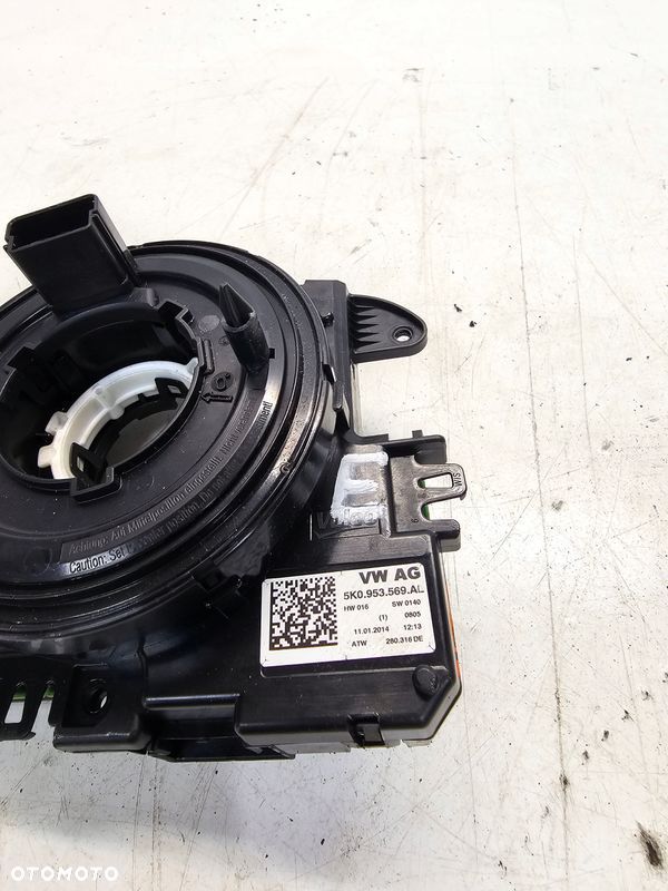 TAŚMA ZWIJAK PODUSZKI AUDI Q3 8U A1 8X VW SEAT SKODA 5K0953569AE - 4
