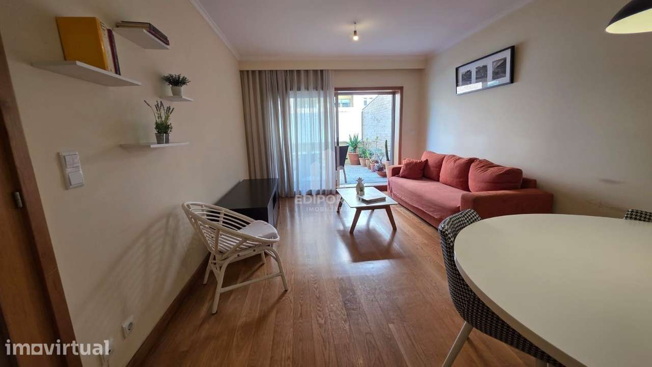 Apartamento T1 mobilado com terraço em Canidelo - Grande imagem: 5/29