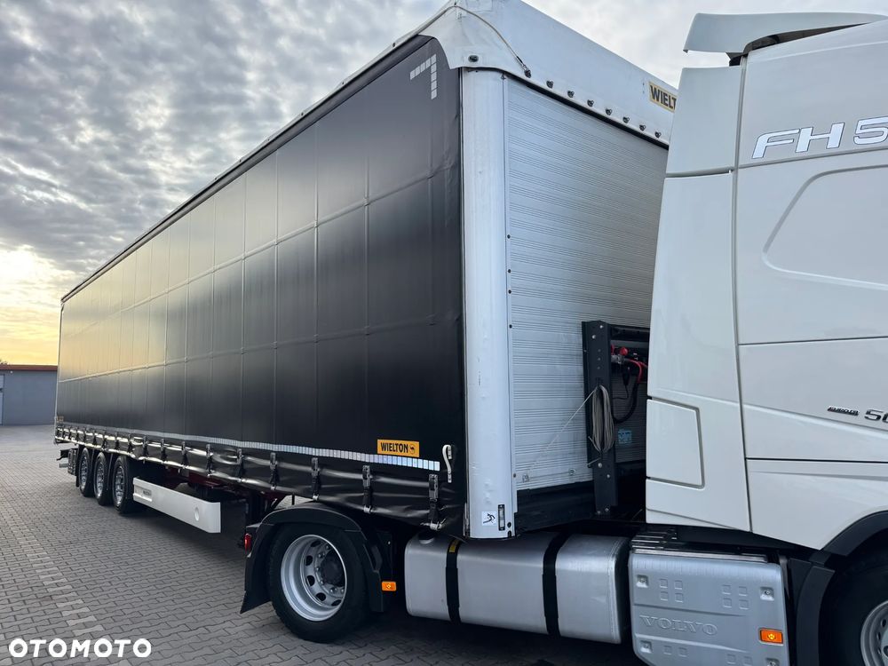 Wielton NACZEPA FIRANKA MEGA, SAF, XL, OŚ I DACH PODNOSZONE 2017 ROK SUPER STAN - 40