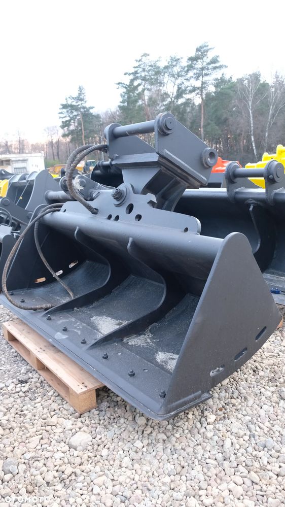 łyżka skarpowa do koparki 200cm hydrauliczna mocowanie  liebherr - 4