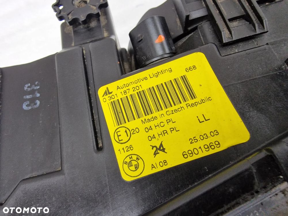 BMW E46 COMPACT 98- LEWA LAMPA PRZEDNIA PRZÓD , NR 0301187201 , NR AUKCJI LL333 - 7