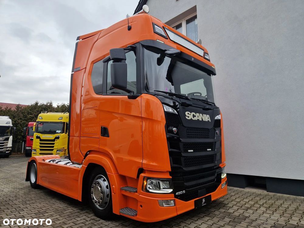 Scania S450 /MEGA/Klima Postojowa Full Led Skóra Automat Retarder Zabudowy Międzyosiowe/JVG Gliwice - 1