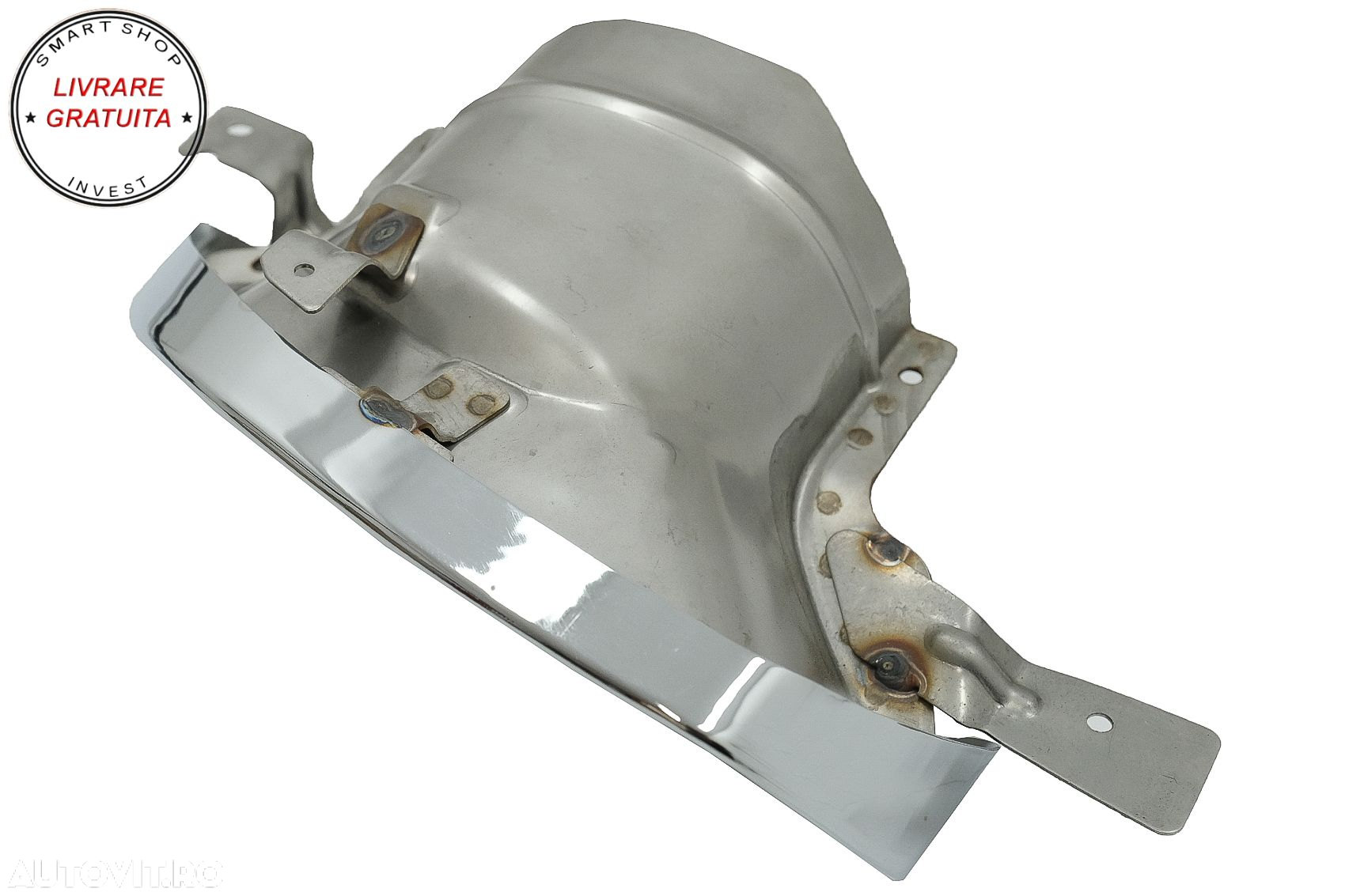 Difuzor Bara Spate Evacuare Dubla si Tobe Ornament Crom BMW 3 Series G20 G28 Sedan- livrare gratuita - 12