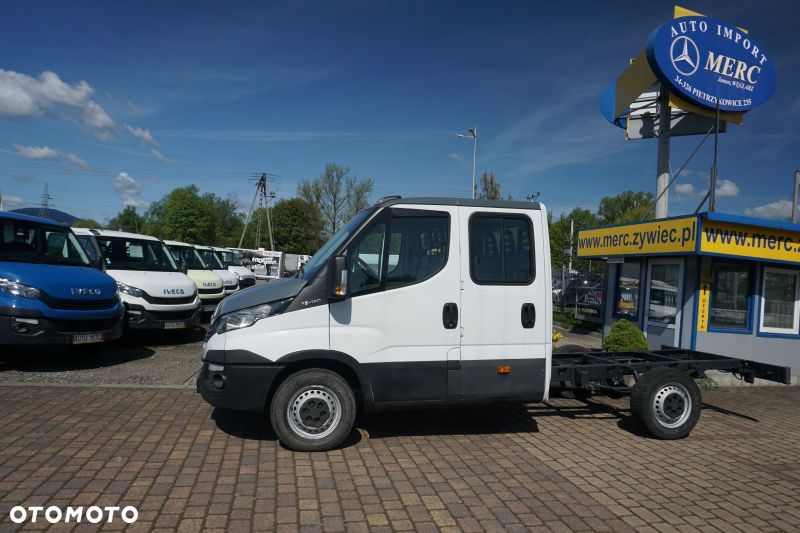 Iveco 35S12 doka brygadówka rama skrzynia wywrotka HDS - 2