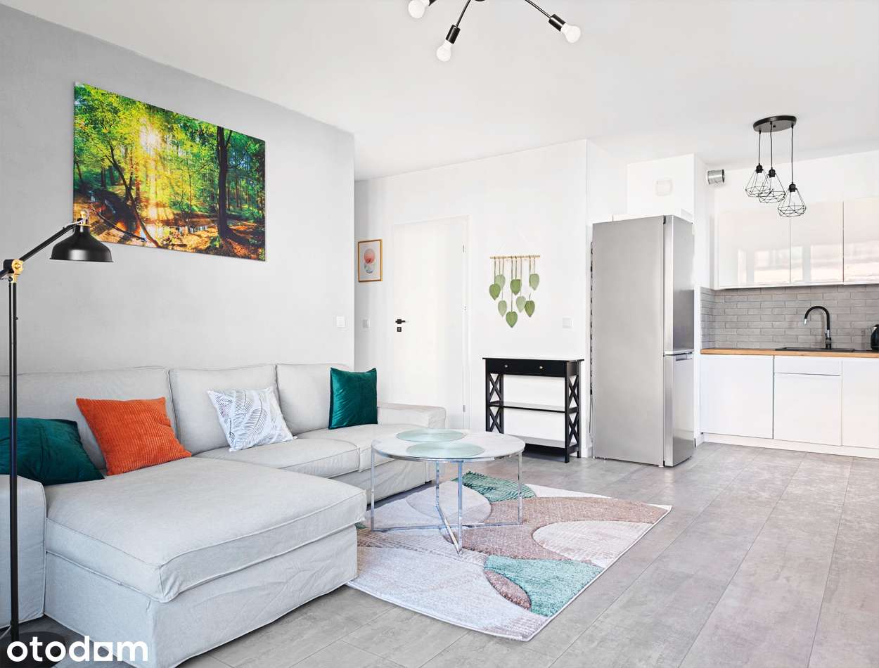2 pokoje 46,5 m² | Monteverdiego 12, os. Greenwood | Zielona Białołęka
