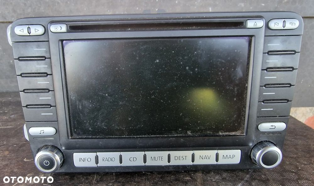 NAWIGACJA RADIO + KOD 1K0035198C VW GOLF V  PLUS - 1