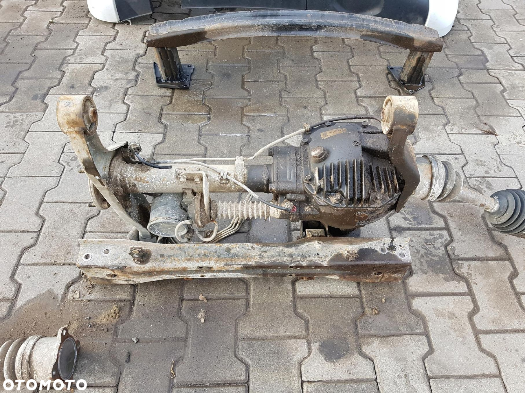 MITSUBISHI PAJERO III LIFT 03-06r 3.2 DID DYFER MOST PRZÓD XXW 4.100 - 4