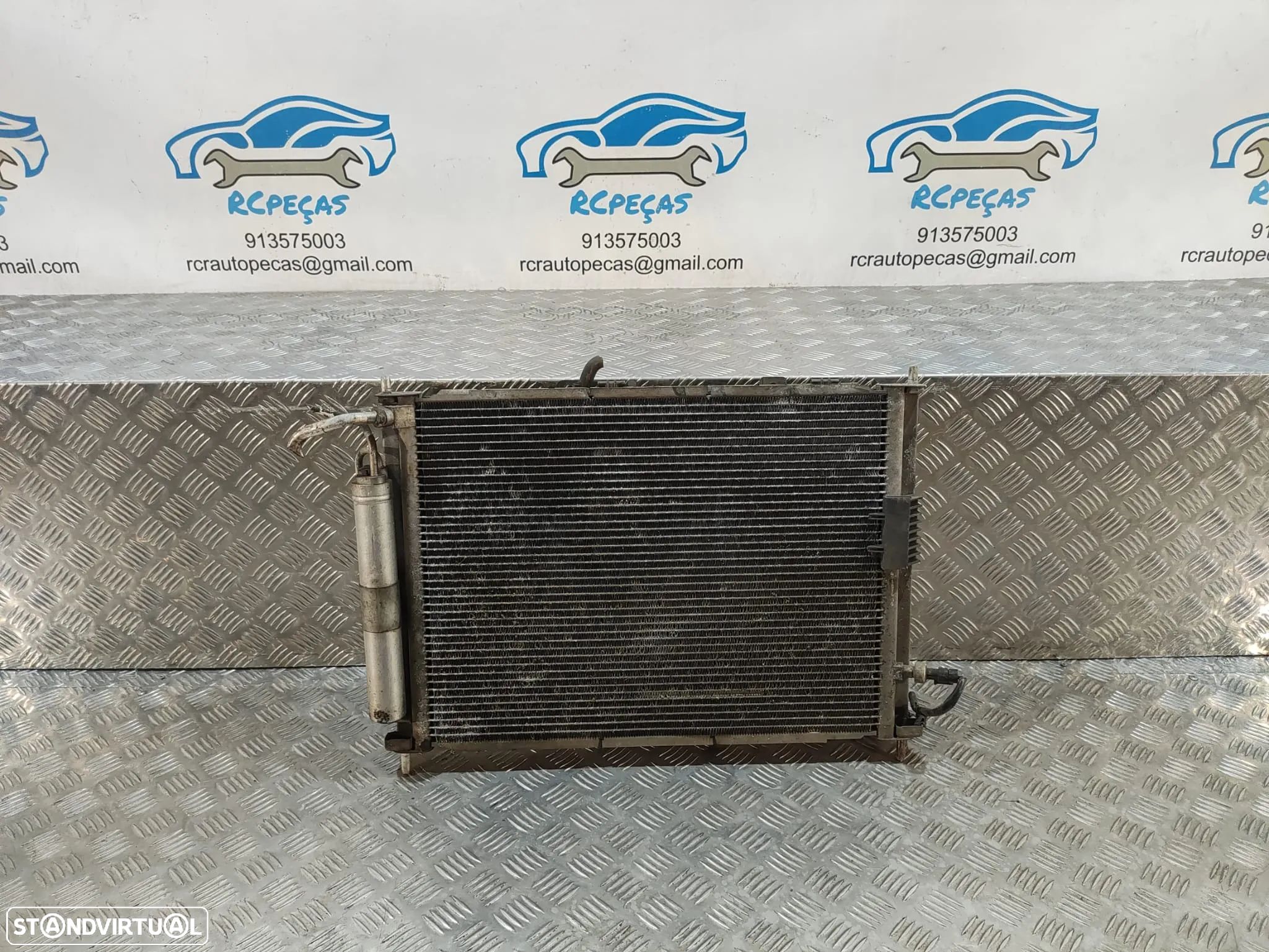 RADIADOR INTERCOOLER VENTILADOR RENAULT MODUS GRAND MODUS JP0 8200149953 - 1