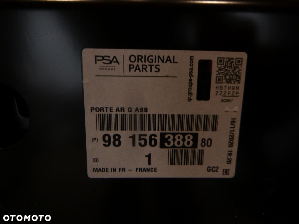 PEUGEOT 5008 T2 P87 16R- DRZWI NOWE ORYGINAŁ - 2