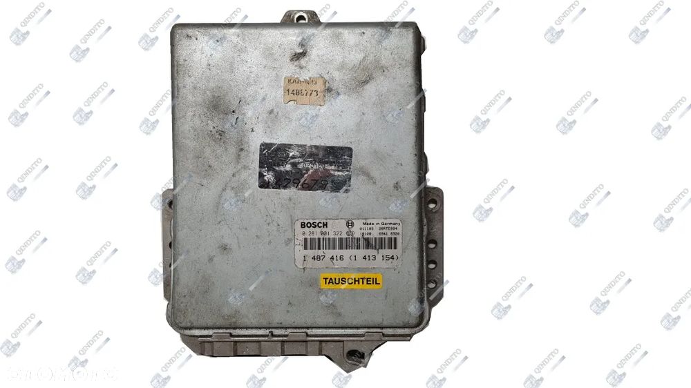 KOMPUTER STEROWNIK SILNIKA SCANIA 0281001322 - 1